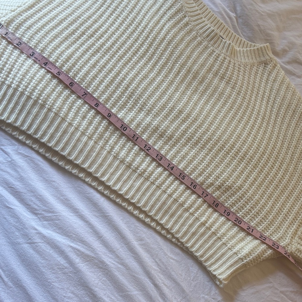 SHEIN Cream Knit Sweater - Picture 8 of 10